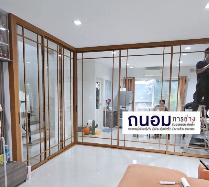 ช่างทำประตูกระอลูมิเนียมบานเลื่อน นนทบุรี